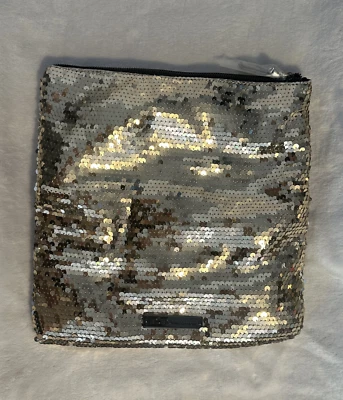 BCBG Bolsa Plegable Lentejuelas Grande Color Dorado Foto 1 de 4