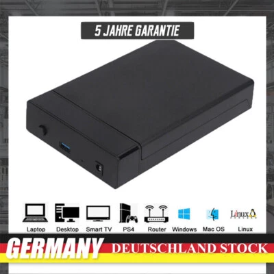 SPRIEGEN Externe Festplattengehäuse 2.5 / 3.5 Zoll USB 3.0 SATA SSD HDD Festplatten Case