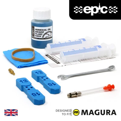 Epic Magura MT Bleed Kit & Mineral Oil - MT-series, Pro, Trail, Sport, eSTOP - Immagine 1 di 4
