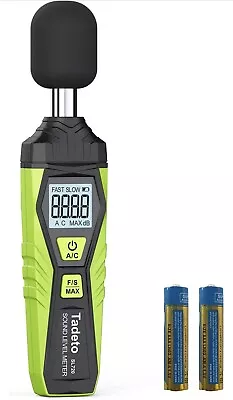 Decibel Meter Tadeto Digital Sound Level Meter Portable SPL Meter 30dB To 130dB - Image 1 of 4