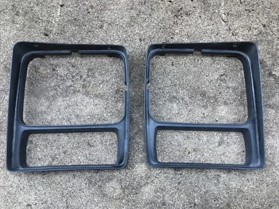 Ford Econoline Van 1979-1991 faros embellecedor bisel envolvente conjunto plástico diestro derecho derecho Foto 1 de 4