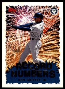 1999 Topps Record Numbers Ken Griffey Jr. Seattle Mariners #RN4