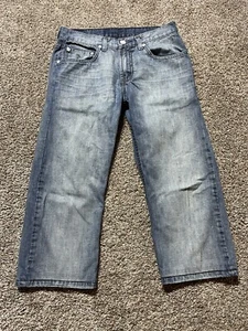 Levi's 514 Jeans Youth Boys 16 Short Slim Straight Light Wash  *Hemmed 28x21* - Picture 1 of 12