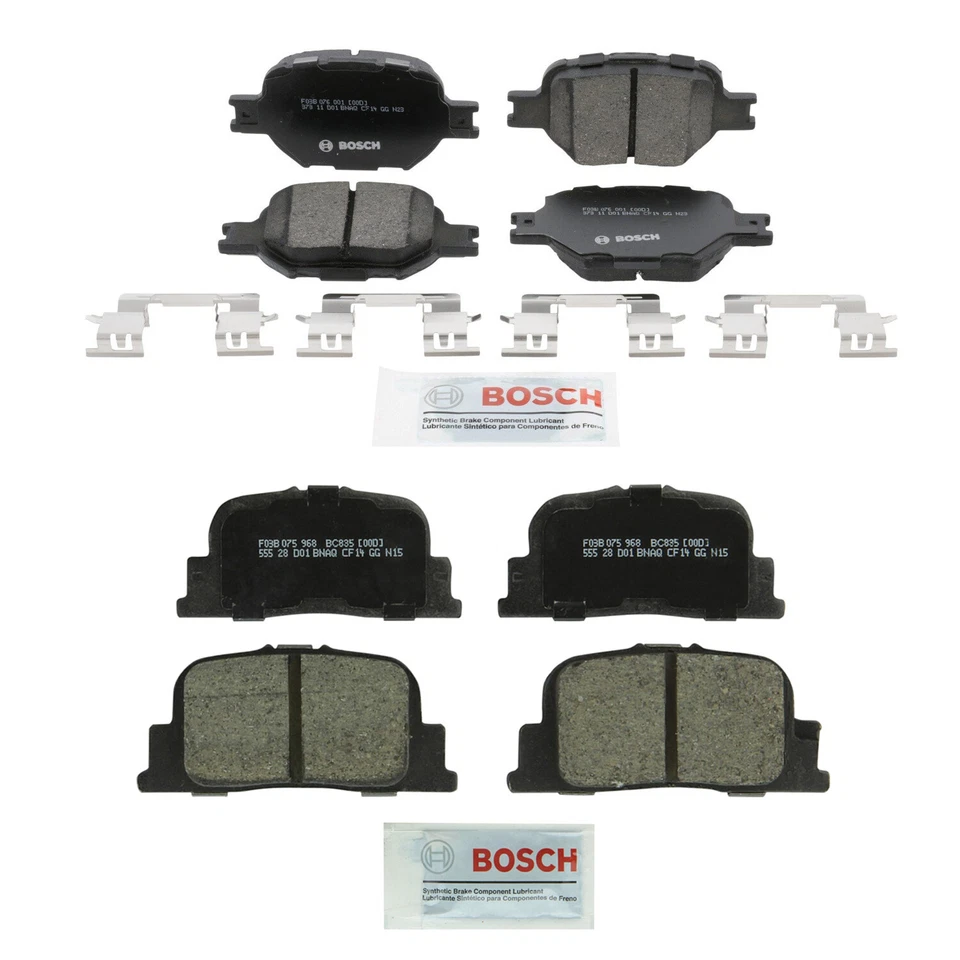 Bosch тихий передний задний керамический дисковый тормоз колодки набор для Scion tC 2005-2010 - Изображение 1 из 1