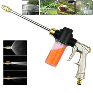 Car Snow Foam Washer Gun High Pressure Garden Wash Cleaning Soap Bottle Sprayer - Picture 1 of 13