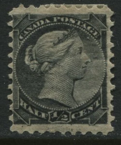 Canada 1882 1/2 cent Small Queen mint o.g. hinged - Foto 1 di 1