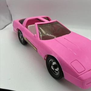 Vintage GayToys Barbie Fashion Doll Corvette Sports Car Convertible Pink - Picture 1 of 13