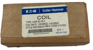 EATON CUTLER HAMMER COIL A200 SZ 00-2 505C806G01 120V/60HZ 110V/50HZ - Picture 1 of 5
