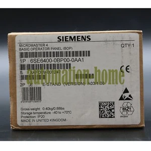 1PC NEW IN BOX   inverter panel 6SE6400-0BP00-0AA1 one year warranty #F4 - Bild 1 von 4
