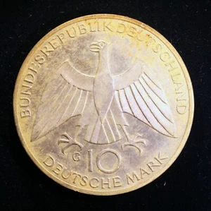 MONETA ARGENTO STRANIERA - Germania, 10 marchi, 1972-G, OLIMPIADI DI MUNICH, NON CIRCOLATA - Foto 1 di 2