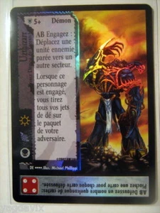 CHAOS UZTHIZARR PRINCE DEMON FOIL **** CCG DELOS 40K - Picture 1 of 1