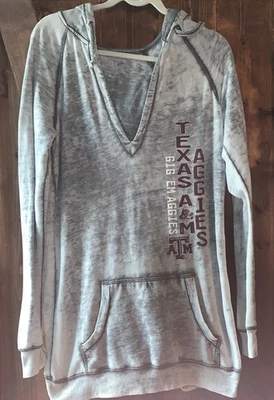 Синий 84 толстовка с капюшоном Texas Aggies серый XL пуловер выцветший стирка карман шнурок капюшон - Изображение 1 из 4