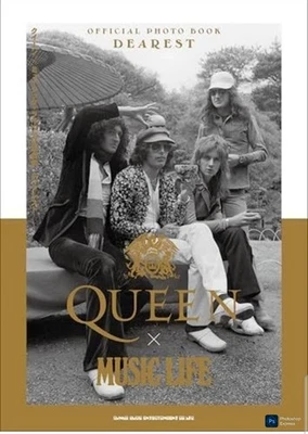 Queen x Music Life Official Photo book Dearest JAPAN 50th Anniversary IN HAND - Image 1 of 2