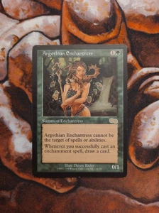 Argothian Enchantress Urza's Saga MTG Magic the Gathering 1st Edition - Picture 1 of 2