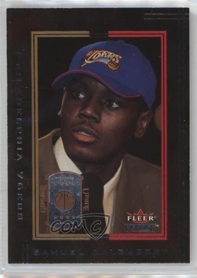 2001-02 Fleer Genuine Genuine Upside /1000 Samuel Dalembert #145 Rookie RC - Image 1 of 2