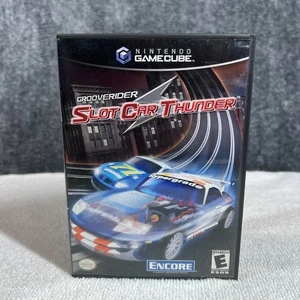 Grooverider: Slot Car Thunder Gamecube Juego CIB Completo Probado Auténtico - Imagen 1 de 5