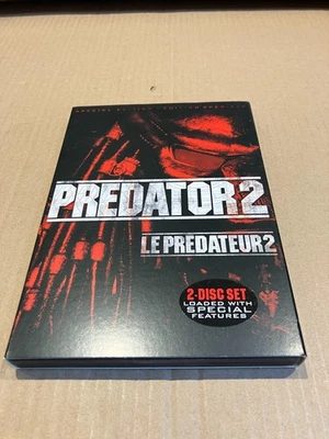 Predator 2 (1990) 2 disk set DVD region 1 with extras - Image 1 of 4