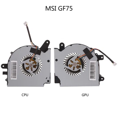 CPU Cooler Fan Portable USB Power GPU Radiator for MSI GF75 Thin 9SC-027 GF75 - Image 1 of 4