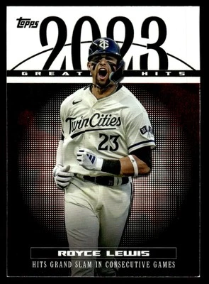 2024 TOPPS GREATEST HITS ROYCE LEWIS #653 - Image 1 of 2