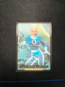 2024 SKYBOX MARVEL MASTERPIECES '92 PLATINUM #39 INVISIBLE WOMAN LENTICULAR A6 - Picture 1 of 1