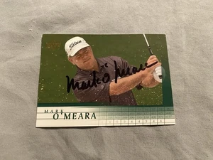 Mark O’Meara Signed 2001 Upper Deck Golf Card Masters PGA Championship - Picture 1 of 2