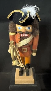 christian ulbricht wooden nutcracker N2405 Postillion Orange Jacket - Picture 1 of 5