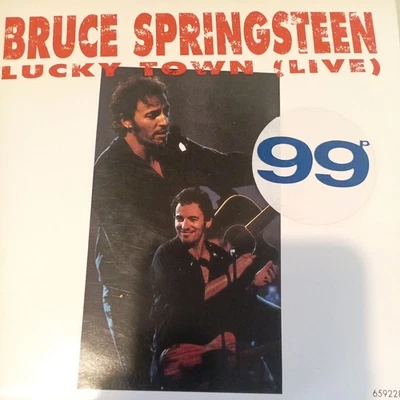 Bruce Springsteen – Lucky Town (Live) 1993 Columbia – 659228 7 - Image 1 of 2