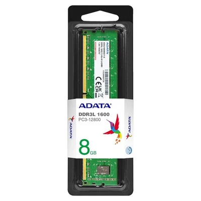 ADATA ADDU1600W8G11-S Memory Module 8 GB 1 x 8 GB DDR3L, 1600 MHz 240-pin DIMM,  - Image 1 of 2