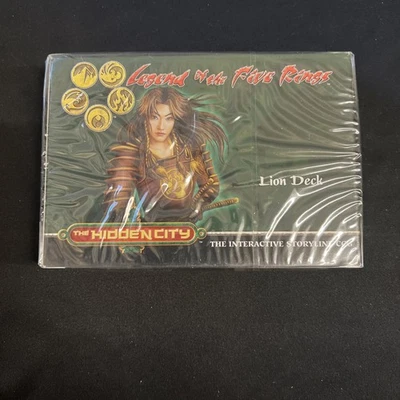 L5R CCG:  THE HIDDEN CITY: STARTER DECK; LION CLAN DECK - Image 1 of 4