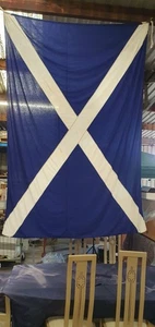 8ft Heavy Duty Saltaire Flag - Picture 1 of 7