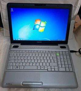 TOSHIBA SATELLITE PRO L500-1VW PSLS1E Laptop 15.6" 2GB 120GB SSD Windows 7 HDMI - Picture 1 of 21