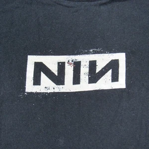 Nine Inch Nails NIN Logo Size XL T-Shirt Black 1998 All Sport Maxweight - Bild 1 von 8