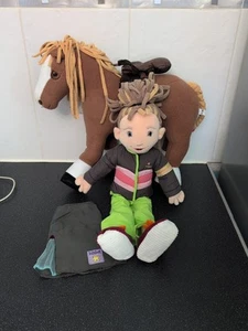 Bambola Giglio Peluche E Cavallo Posabile - Foto 1 di 4