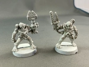 1992 2x Servidor Guardia Imperial Inquisición Secuaces Warhammer 40k METAL - Imagen 1 de 3