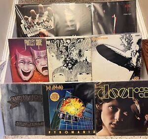Today Only All Classic Rock Vinyl LP's $5  No Limit Flat $6 Shipping Per Order