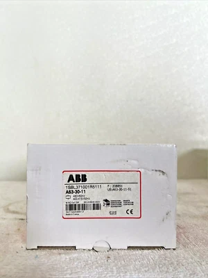 New ABB A63-30-11 Contactor 220VAC One year warranty  Fast delivery - image 1 of 4