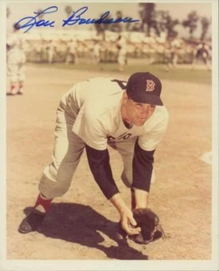 Original 8x10 Autograph JSA of Lou Boudreau HOF of the Boston Red Sox, w/LOA - Picture 1 of 3