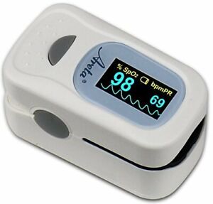 Areta Finger tip Pulse Oximeter Color OLED, Blood Oxygen SpO2 Monitor-EHP-500A