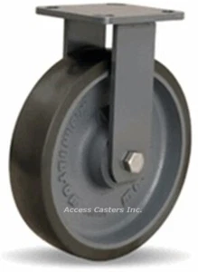 Rueda de placa rígida Hamilton R-WH-8DB70 8" X 2", Duralast en rueda de hierro fundido - Imagen 1 de 2