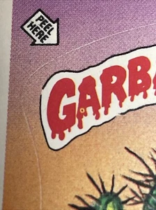 1985 Garbage Pail Kids Series 2 - 60b Cactus Carol - MT Matte - Banner Gap Error - Picture 1 of 3