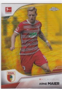 2022-23 Topps Chrome Bundesliga Gold Wave Refractor #30/50 Arne Maier #2 - Picture 1 of 2