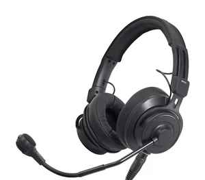 Audio-Technica BPHS2 Broadcast Stereo Headset with Dynamic Boom Mic - Black - Picture 1 of 6