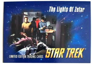 Star Trek RARE 1993 VHS SkyBox Card Episode 73 "The Lights of Zetar" NM+ - Bild 1 von 2