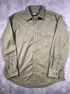 Camisa de tiro acolchada verde cazador vintage Cabelas para hombre talla M - Imagen 1 de 13