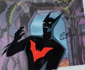 1999 BATMAN BEYOND HAND PAINTED PRODUCTION ANIMATION CEL SIGNED BRUCE TIMM - Picture 1 of 8