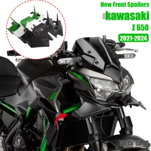 Für Kawasaki Z650 2021-2024 Motorrad Front Verkleidung Aerodynamik Spoiler Flügel - Bild 1 von 15
