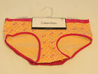 Girls youth Calvin Klein 3 pack pair Hipsters S 6/7 underwear panties 7016  