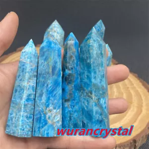 2.2lb Natural apatite quartz obelisk crystal wand piont healing - Picture 1 of 10