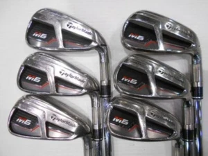 TaylorMade M6 Iron set of 6 5-9P RE-AX 85 Steel Flex R Men Right Handed - Picture 1 of 6