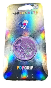 PopSockets Luxe Tidepool Lavender Purple Glitter PopGrip PopSocket Pop Socket - Picture 1 of 2